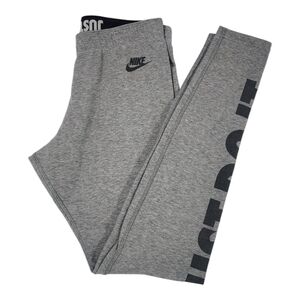 Nike Womens Gray Leggings Size Medium